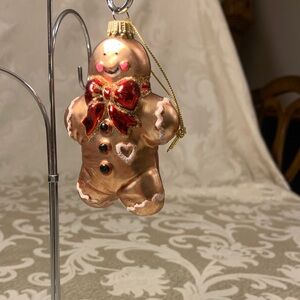 Gingerbread Man Holiday Ornament